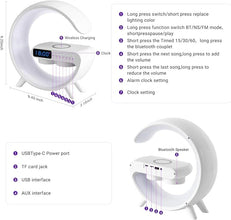 G11 LED Bluetooth Speaker with Wireless Charger